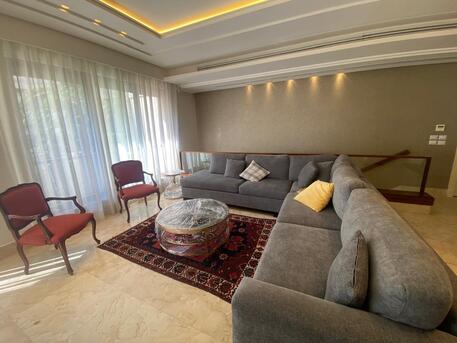 Abdoun, Apartments/Houses, JOD 28000/year,  Furnished,  4 BR,  300 Sq. Meter,  Duplex Ground Floor Apartment For Rent In Jabal Amman