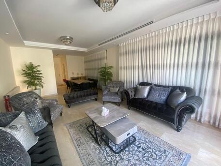 Abdoun, Apartments/Houses, JOD 20000/year,  Furnished,  3 BR,  250 Sq. Meter,  Duplex Ground Floor Apartment For Rent In Abdoun