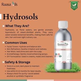 Noida, Health & Beauty Items, INR 199,  Hydrosols For Cosmetic & Beauty Products | Raasa Oils