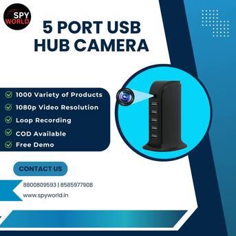 New Delhi, Electronics, INR 3000,  USB Port Hub Spy Camera Shop In Ludhiana &ndash; Spy World &ndash; 8585977908
