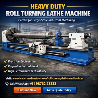 Punjab, Heavy Equipment, INR 500000,  Roll Turning Lathe Machine Manufacturer In India | Heavy Duty & CNC Model