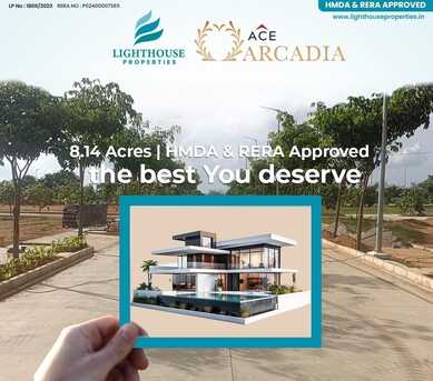 Mumbai, Residential Plots, INR 35000,  226 Sq. Yard,  Arcadia &ndash; HMDA & RERA Approved Premium Villa Plots