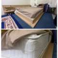 SAR 300,  DOUBLE BED WITH SPRING MATTRES