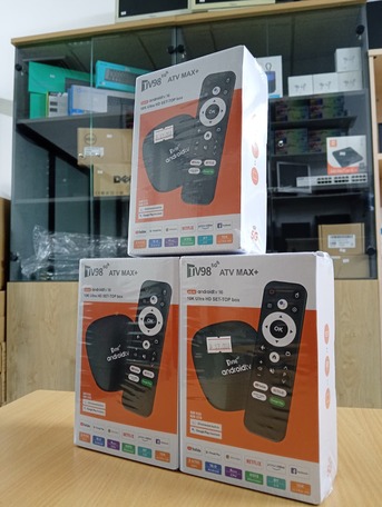 Manama, Electronics, BHD 15,  TV Android Box ATV MAX+ | 4K Ultra HD | Dual WiFi | Bluetooth 5.0 | Chromecast | Voice Rem