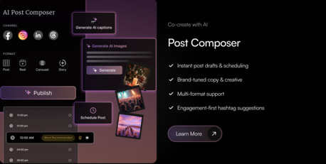 New York, Marketing, Social Media Post Composer | Unified Editor - Sociali.ai