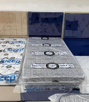 Jeddah, Furniture, SAR 2,  New Best Quality Single Bed 🛏️ And Mattress Available In Low Price