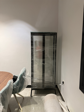 Al Safa, Furniture, SAR 900,  Ikea Glass Cupboard Just A Month Old