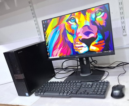 Manama, Electronics, BHD 138,  DELL Core I7 6th Gen Computer Full Set 24" FHD Borderless Monitor 16GB RAM 128GB SSD+500GB