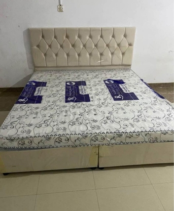 Jeddah, Furniture, SAR 2,  New Brand High Quality Double Bed 🛏️ With Mattress Available In Low Price