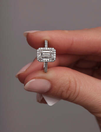 London, Jewelry, GBP 2000,  How To Choose The Best Emerald Cut Engagement Ring | Layla Diamonds
