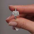 GBP 2000,  How To Choose The Best Emerald Cut Engagement Ring | Layla Diamonds