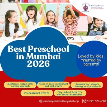 Mumbai, Education, Best Preschool In Mumbai 2026