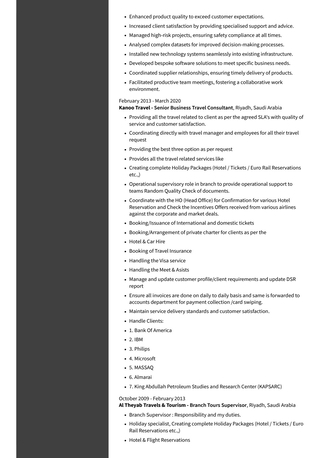 Riyadh, Jobs, Travel Coordinator/ Travel Supervisor /mobilisation Assistant