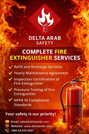Dammam, Technical, Fire Extinguisher Refilling & Maintenance