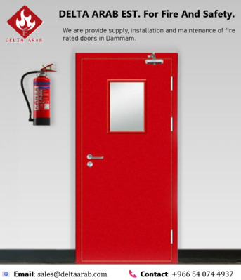 Dammam, Technical, UL Listed, Fire Rated Door, Supply, Installation & Maintenance