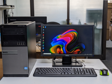 Manama, Electronics, BHD 35,  HP Core I3 - Processor 3.40GHz | 8GB RAM | 500GB HDD | Windows 11 Pro Office Ready