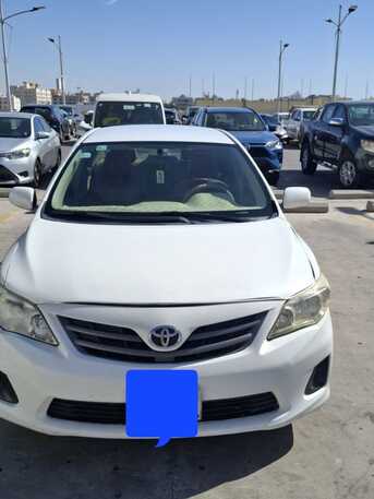 Al Aziziyah, Vehicles, Cars & Trucks , SAR 24000,  Toyota Corolla,  2013,  Automatic,  287537 KM,  For Sale:   (White)