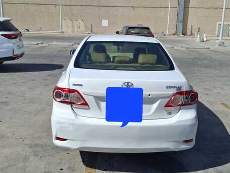 Al Aziziyah, Vehicles, Cars & Trucks , SAR 24000,  Toyota Corolla,  2013,  Automatic,  287537 KM,  For Sale:   (White)