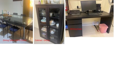 Al Rehab, Household Items, SAR 8500,  Household Items For Sale (Bedroom, Sofa, Dining, Fridge, Pantry, TV & Stand, Washing Mach)