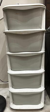 Dammam, Furniture, SAR 250,  Plastic Drawer With Spacious 5 Rows