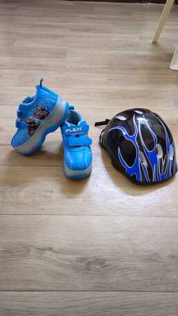Jeddah, Baby & Kid Stuff, SAR 70,  SKATING SHOES WITH HELMET