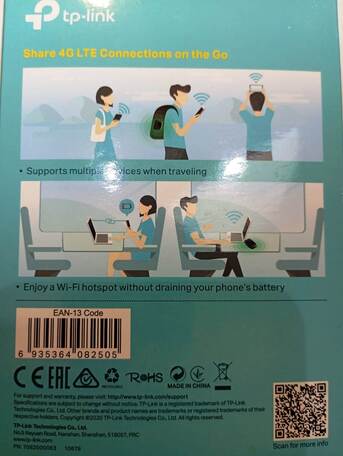 Al Aziziyah, Electronics, SAR 85,  TP-Link 4G LTE Mobile WiFi (M7200)