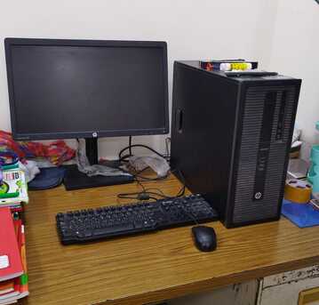 Manama, Computers, BHD 650,  HP COMPUTER FULL SET I5 WITH SCREEN& MOUSE & ALL ACCESSEORIES
