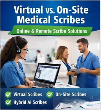 New York, Business, Virtual Medical Scribe Vs On-Site Medical Scribes | Online & Remote Scribe Services