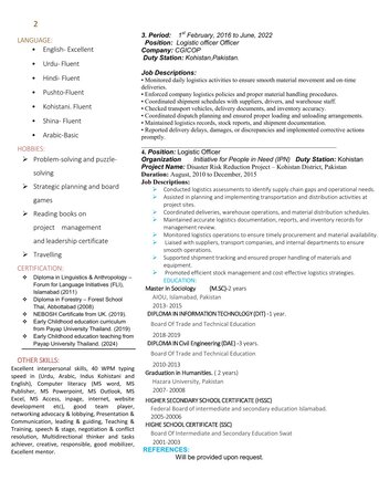 Riyadh, Job Seekers, Logistic Officer