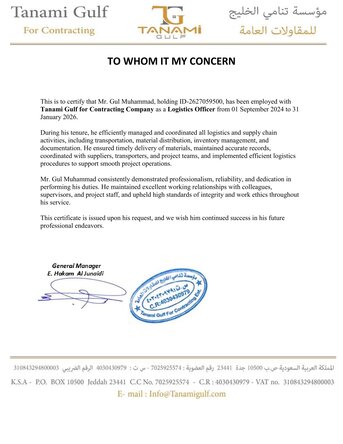 Riyadh, Job Seekers, Logistic Officer