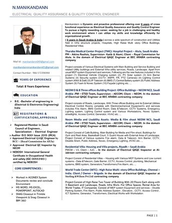 Jeddah, Job Seekers, Electrical QAQC Engineer,SCE Registered Eng,Alula RCU Approved,NEOM Approved,Transferable