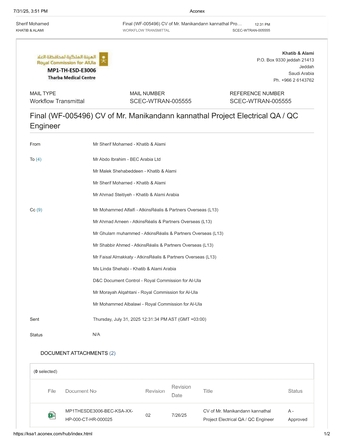 Jeddah, Job Seekers, Electrical QAQC Engineer,SCE Registered Eng,Alula RCU Approved,NEOM Approved,Transferable