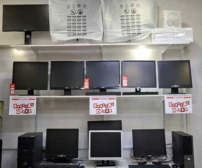 Manama, Computers, BHD 3,  Special Offer HP DELL & Lenovo 17" 19" 22" & 24" LED HD Monitor (Starting From 3/-BD Only)