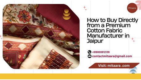 Jaipur, Clothing & Accessories, How To Buy Directly From A Premium Cotton Fabric Manufacturer In Jaipur