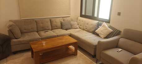 Al Malqa, Furniture, SAR 700,  Four Seater Chaise Sofa For Sale