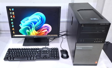 Manama, Electronics, BHD 48,  DELL Core I7 3.4GHz Computer Set With Monitor 8GB RAM + 500GB HDD (Ready To Use OS 10 Pro)