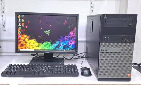 Manama, Computers, BHD 48,  DELL Core I7 3.4GHz Computer Set With Monitor 8GB RAM + 500GB HDD (Ready To Use OS 10 Pro)