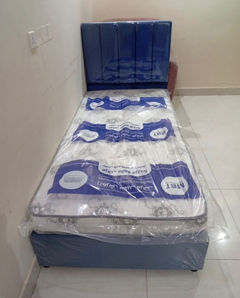 Jeddah, Furniture, SAR 2,  New High Quality Single Bed 🛏️ With Mattress Available In Low Price