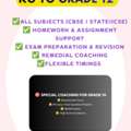 ONLINE TUITION KG TO GRADE 12