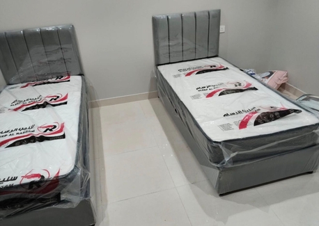 Jeddah, Furniture, SAR 2,  New Brand High Quality Single Bed Frame With Mattress Available In Low Price