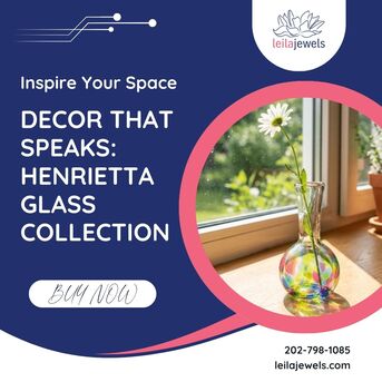 New York, Business, Inspire Your Space: Decor That Speaks | Henrietta Glass Collection