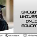 Galgotias University Online  Education