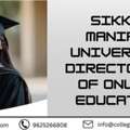 Sikkim Manipal University Directorate Of Online Education