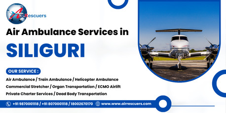 Lucknow, Health, Air Ambulance Services In Siliguri &ndash; 24/7 Emergency Medical Transport