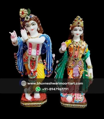 Jaipur, Collectibles, INR 71000,  Radha Krishna Marble Statue Are Available In All Sizes