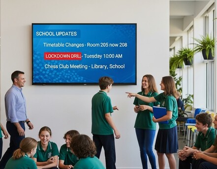 Brisbane, Business, Transforming Schools: The Power Of Digital Signage Today