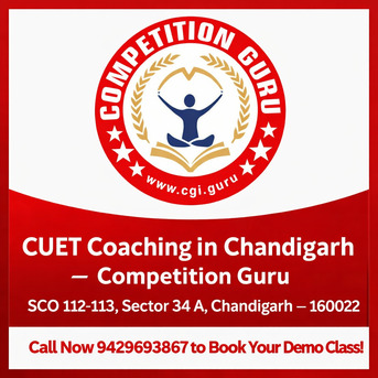 Chandigarh Tricity, Education, CUET Coaching In Chandigarh &ndash; Competition Guru