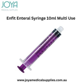 Sydney, Health & Beauty Items, Buy Enfit Enteral Syringe 10ml Multi Use By A Single Patient - Joya Medical Supplies