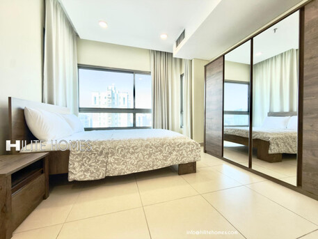 Salmiya, Apartments/Houses, KWD 1200/month,  Furnished,  3 BR,  Three Bedroom Seaview Furnished Duplex For Rent In Salmiya