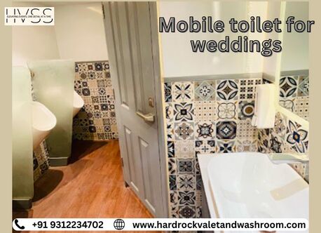 New Delhi, Event Planning, Mobile Toilet For Weddings Luxury & Comfort